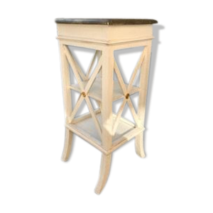 Table d'appoint blanche