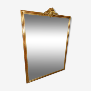 19th century golden mirror 159cm x 114cm