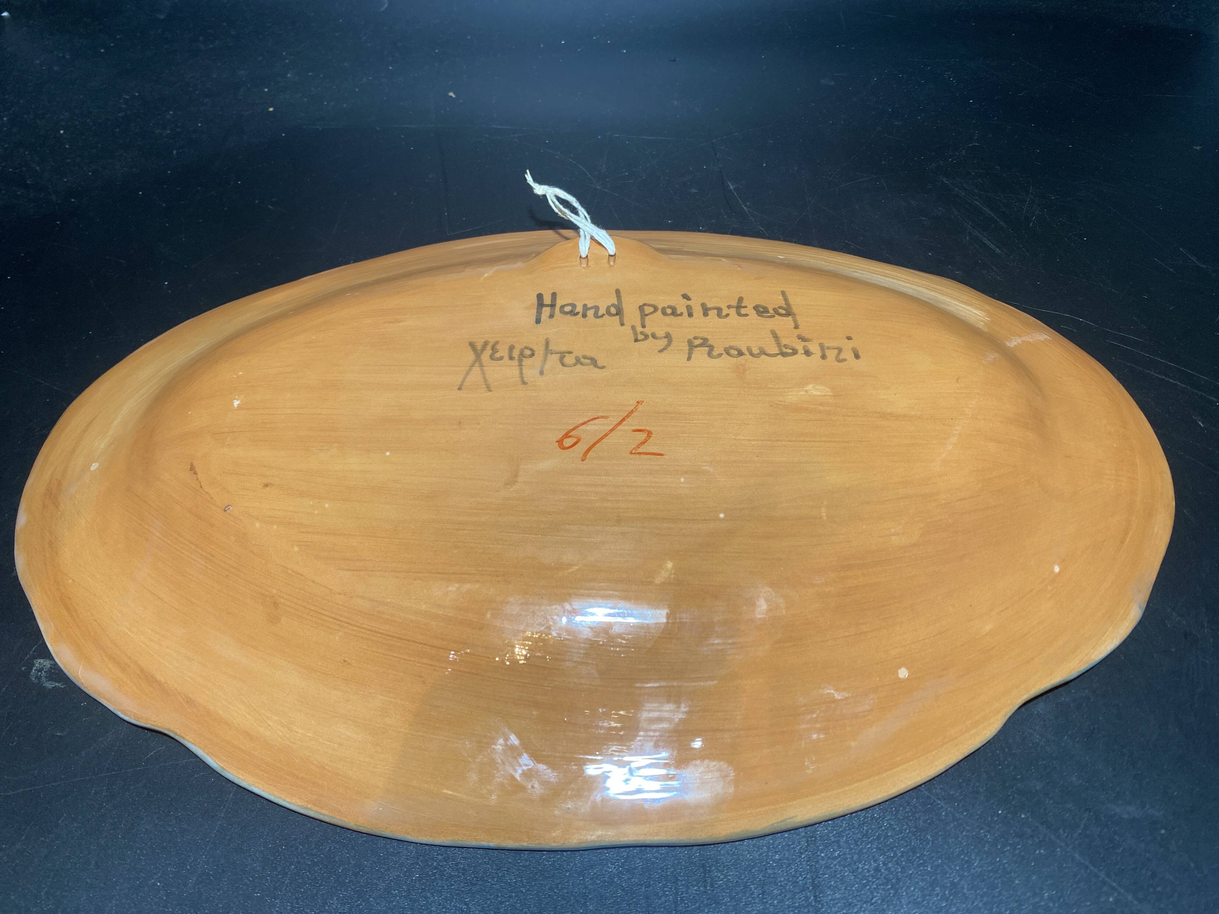 Decorative ceramic dish