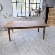 Farm table pitch pine 2 x 1 m from the 1950s