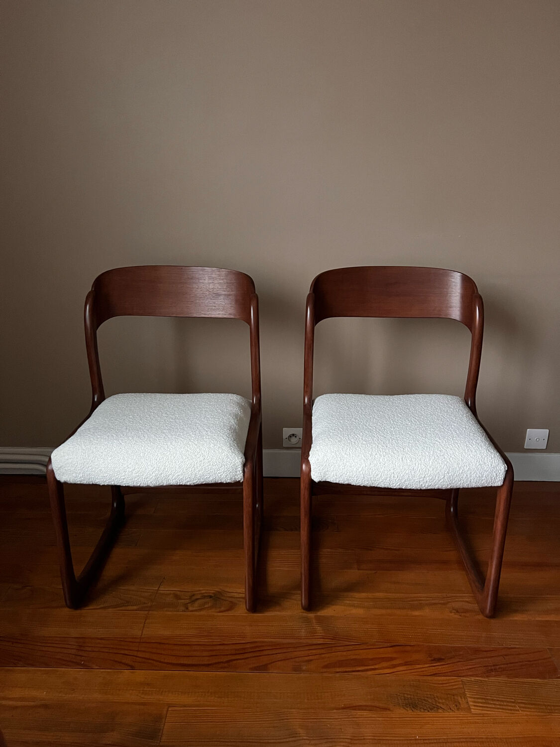 Pair of baumann chairs