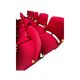 Ensemble de 18 chaises vintage