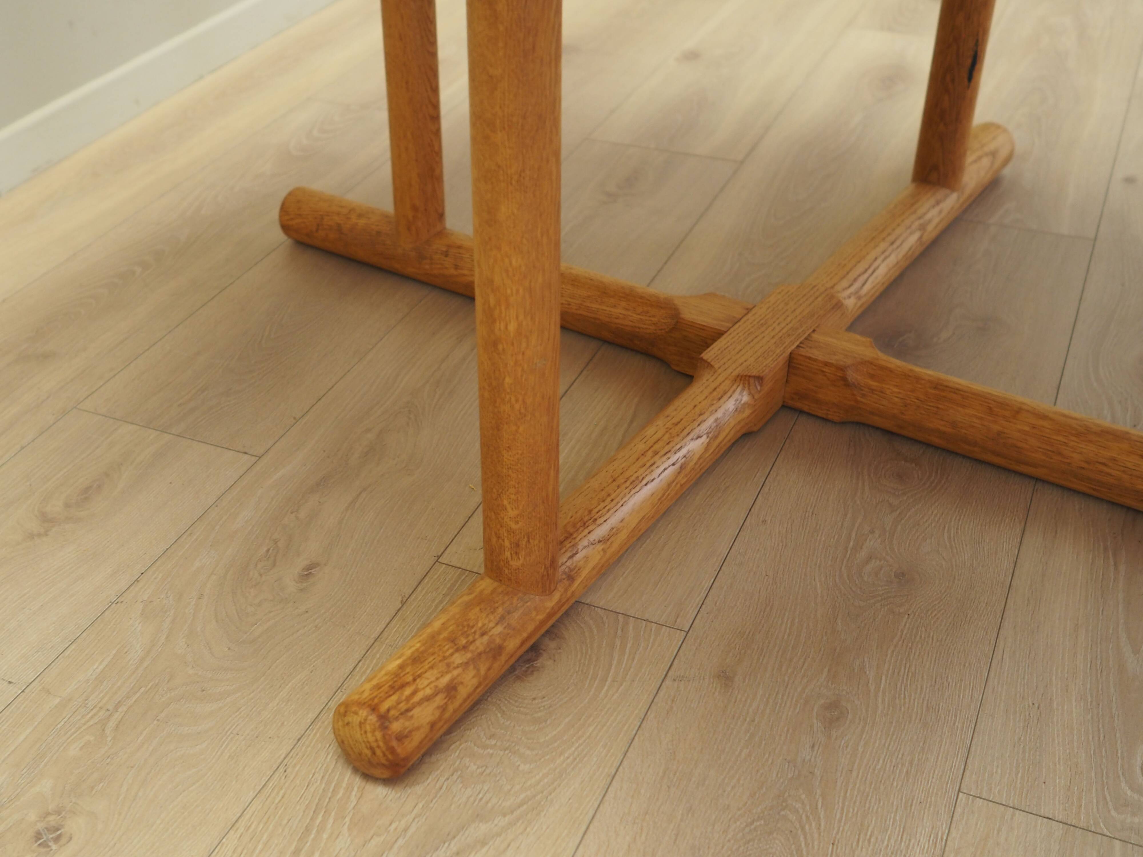 Ash round table, Danish design, 1960s, production: Denmark