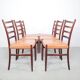 Ensemble de 6 chaises à repas Johannes Andersen, années 1960