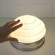 Art Deco Ceiling Lamp / Antique Flush Mount Light / Bauhaus Era Sconce 1930