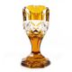 Art Deco goblet, crystal, Czechoslovakia, 1930s