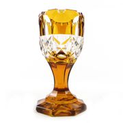 Art Deco goblet, crystal, Czechoslovakia, 1930s