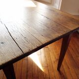 Oak farm table