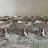 Set of 7 ice cream cups