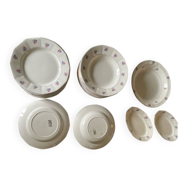 Service porcelaine Digoin