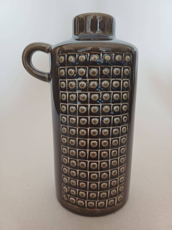 Gunnar Nylund – Rörstrand – Vase KUB N°3 – Céramique Suédoise – Années 1960