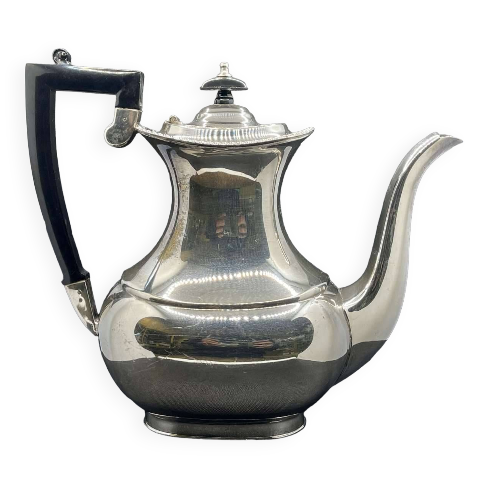 English silver metal jug from the 1930s