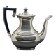 English silver metal jug from the 1930s