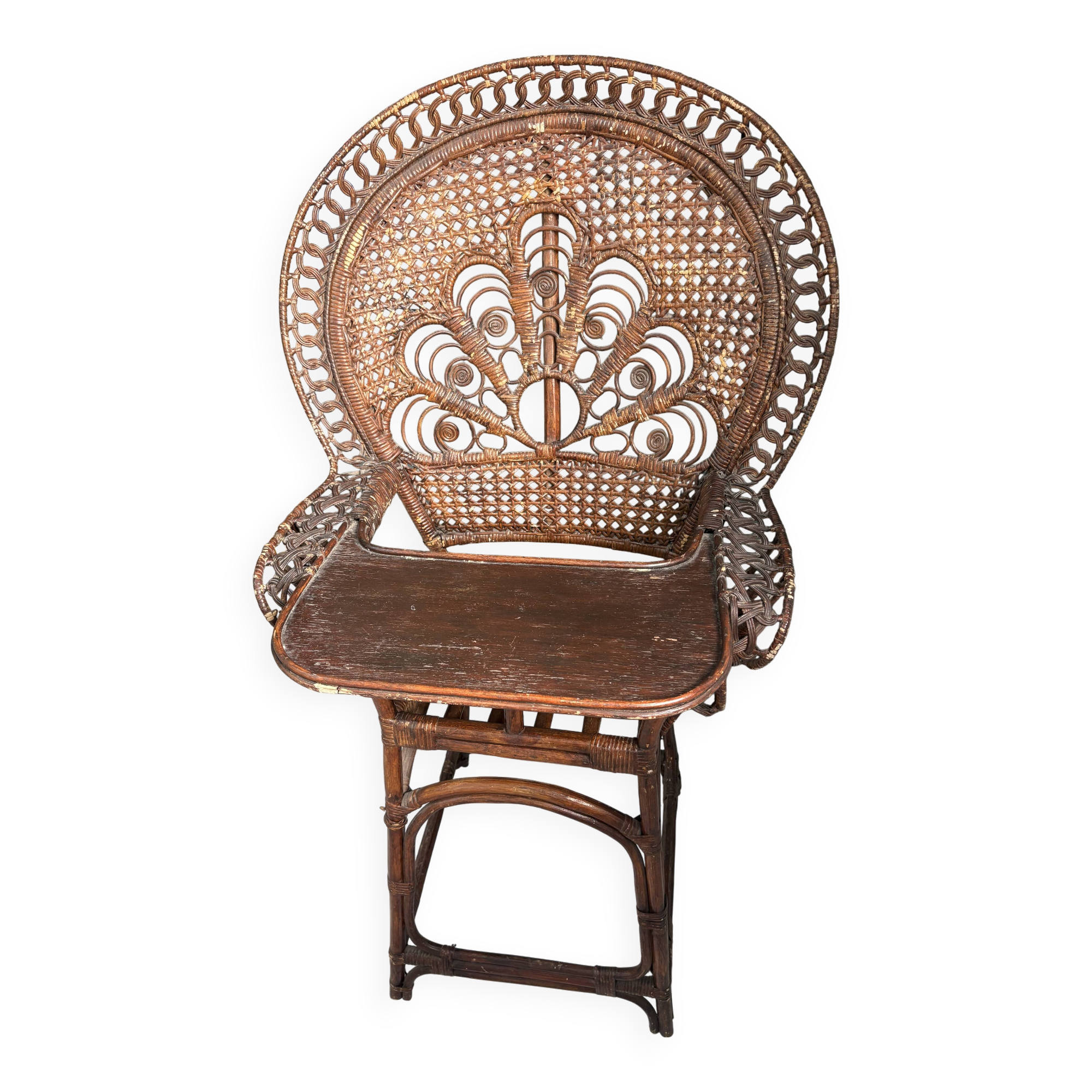 Emmanuelle armchair high chair version