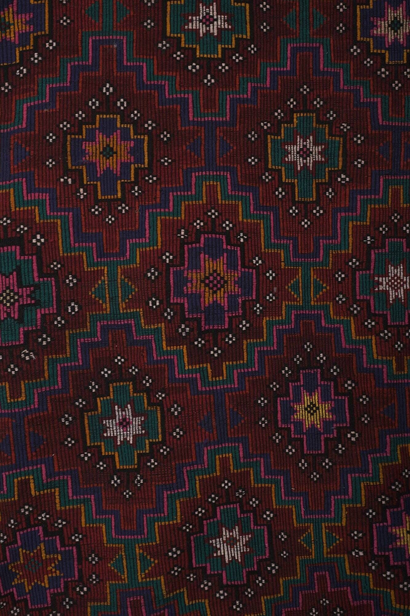 Vintage Turkish kilim handwoven 190x295 cm