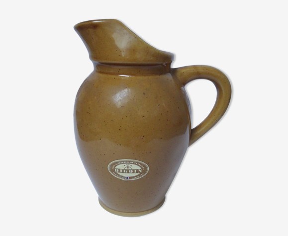 Carafe pichet en grès Digoin