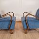 Paire de fauteuils restaurés par Jindrich Halabala