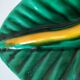 Vallauris ceramic tropical leaf tray, 1950s/1960s