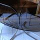 Vintage smoked glass Space Age dining table