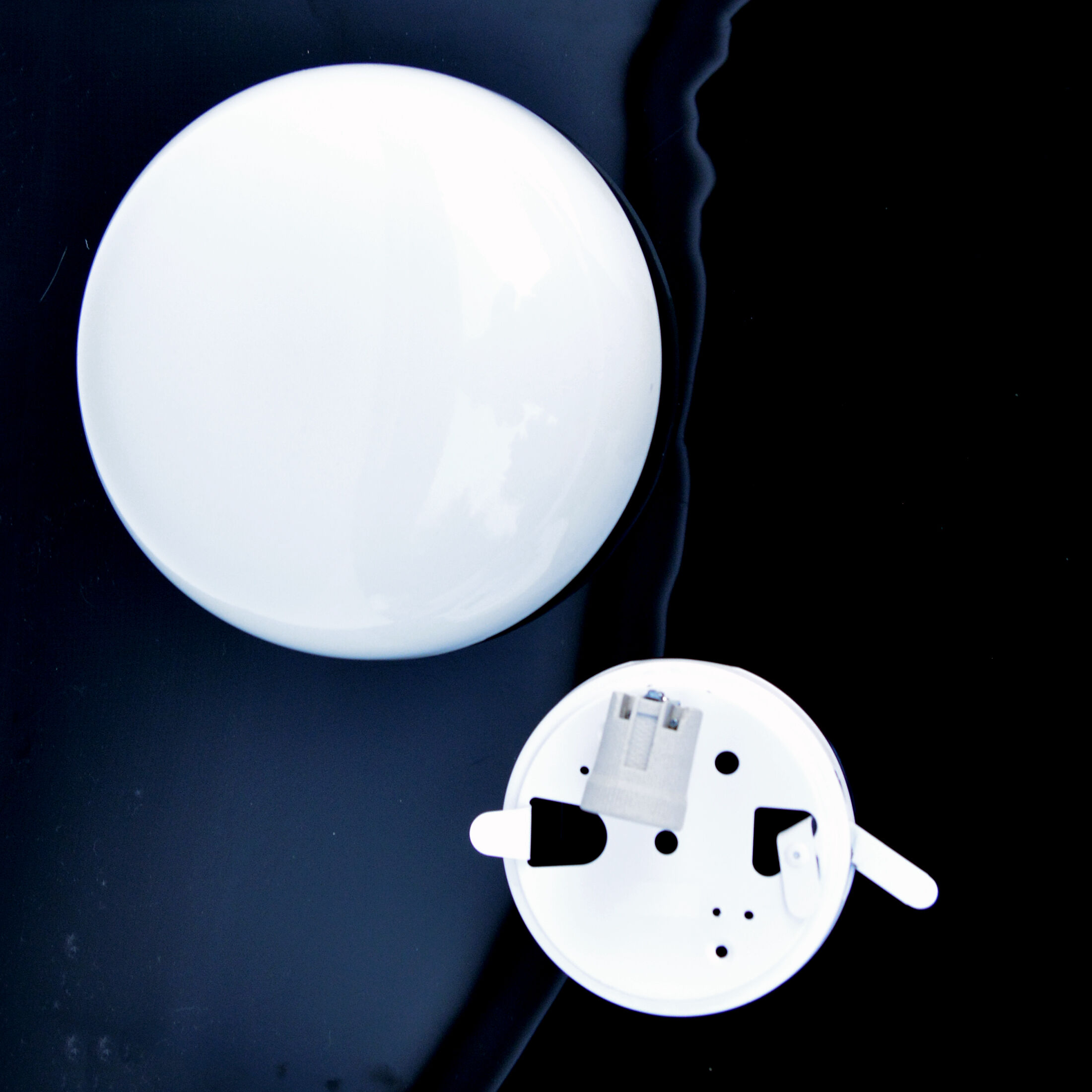 Plafond, wall lamp type ote-4, foton light-sensitive materials factory, poland, 1980s