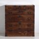 Grand Japanese tansu Sendai Isho-dansu in cedar and iron, Meiji-Taishō period (circa 1890-1925) #42
