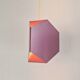 Ensemble de 2 suspensions violettes Seks-Tre par Ole Panton pour Lyfa, Danemark 1960