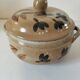 Vintage stoneware soup tureen from the Marais – rustic charm, cottagecore spirit.
