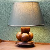 Bedside lamp, ball base, art deco