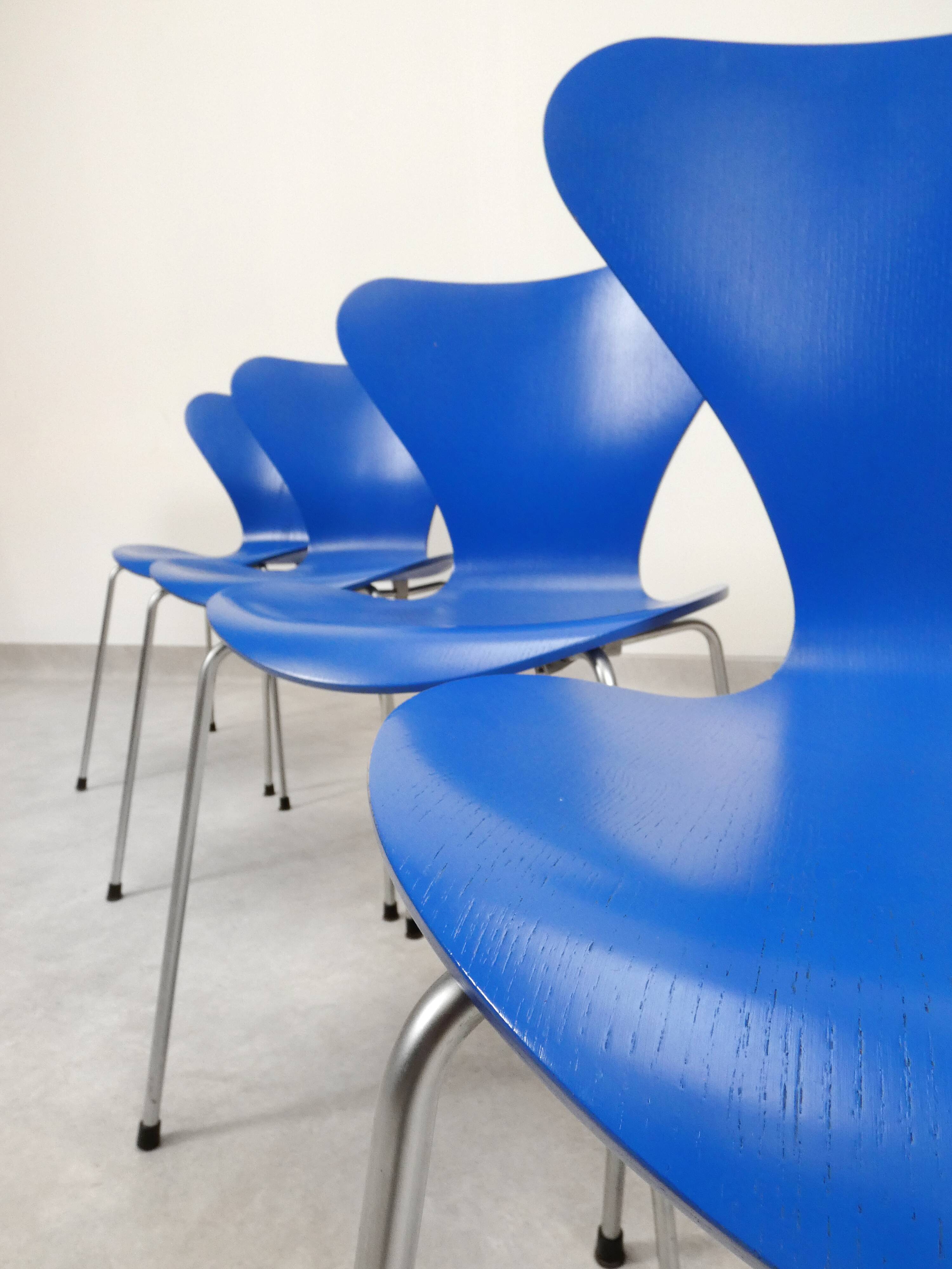 4 butterfly chairs by Arne Jacobsen for Fritz Hansen