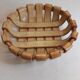 Vallauris braided ceramic fruit cup