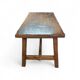 Solid Oak Farm Table - Raw Finish & Thick Top - 164cm