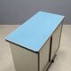 Vintage lacquered metal storage furniture, design, Italy, 1960s