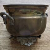 Cache pot en laiton