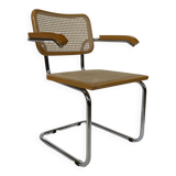 Cesca chair B64 with armrests by Marcel Breuer Design