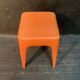 Vintage orange stool Ami, design 1960