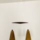 Teakwood and Sisal Pendant Lamp by Temde