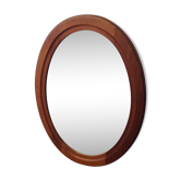 Mirror wooden massif vintage 52 x 68 cm