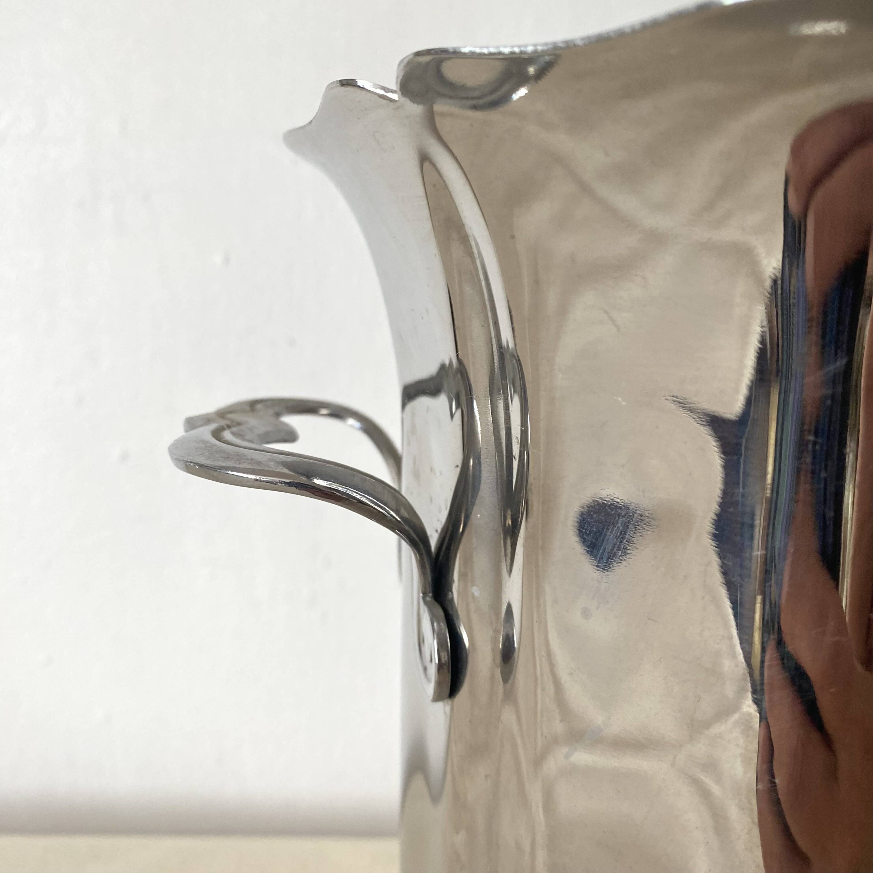 Guy Degrenne stainless steel champagne bucket