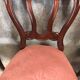 Suite de 6 chaises de style Victorien en acajou