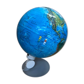 Old Terrestrial Globe World Map Globe A/S Denmark Type 2000Z Vintage