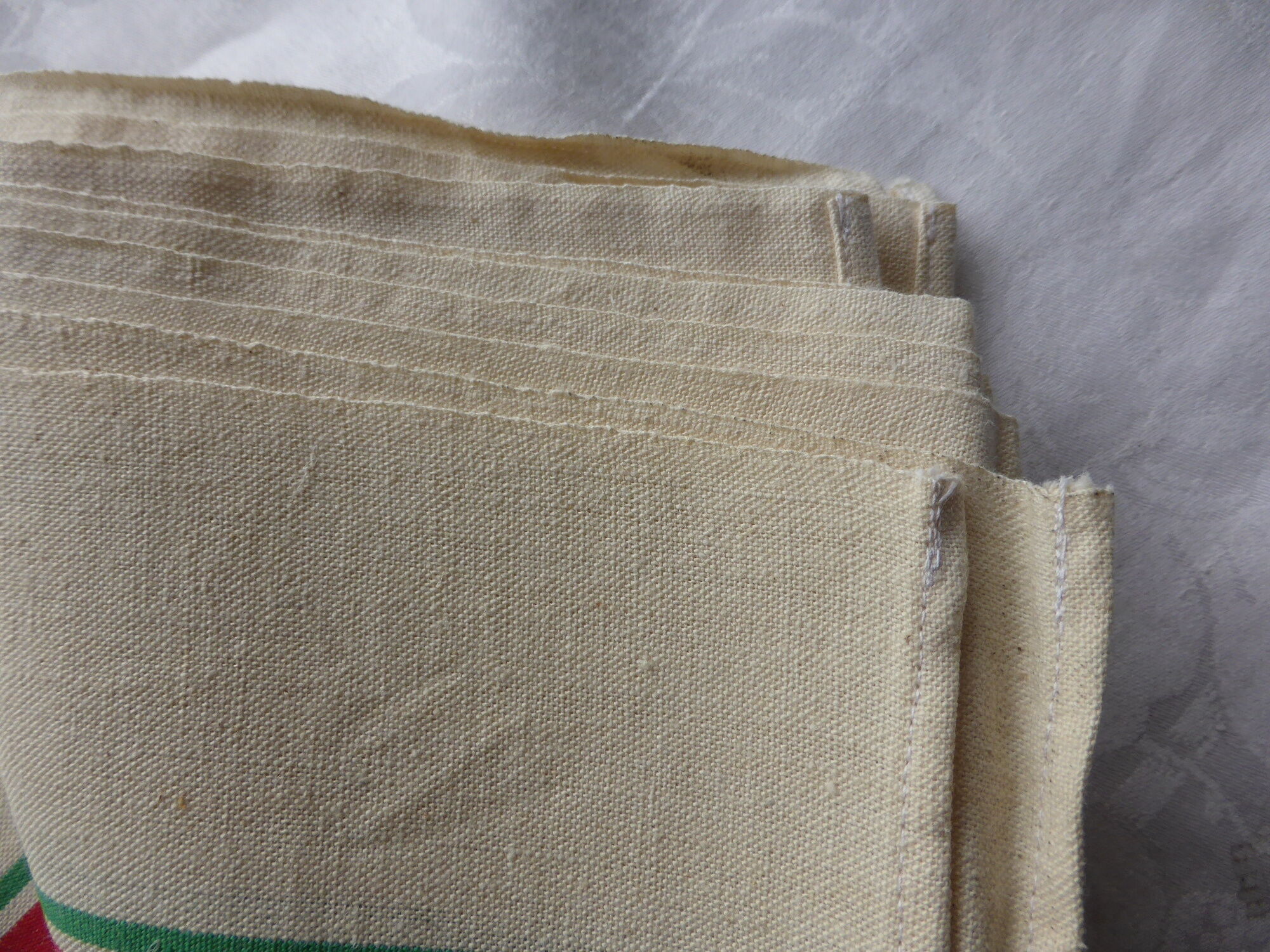 Set of 6 old tea towels