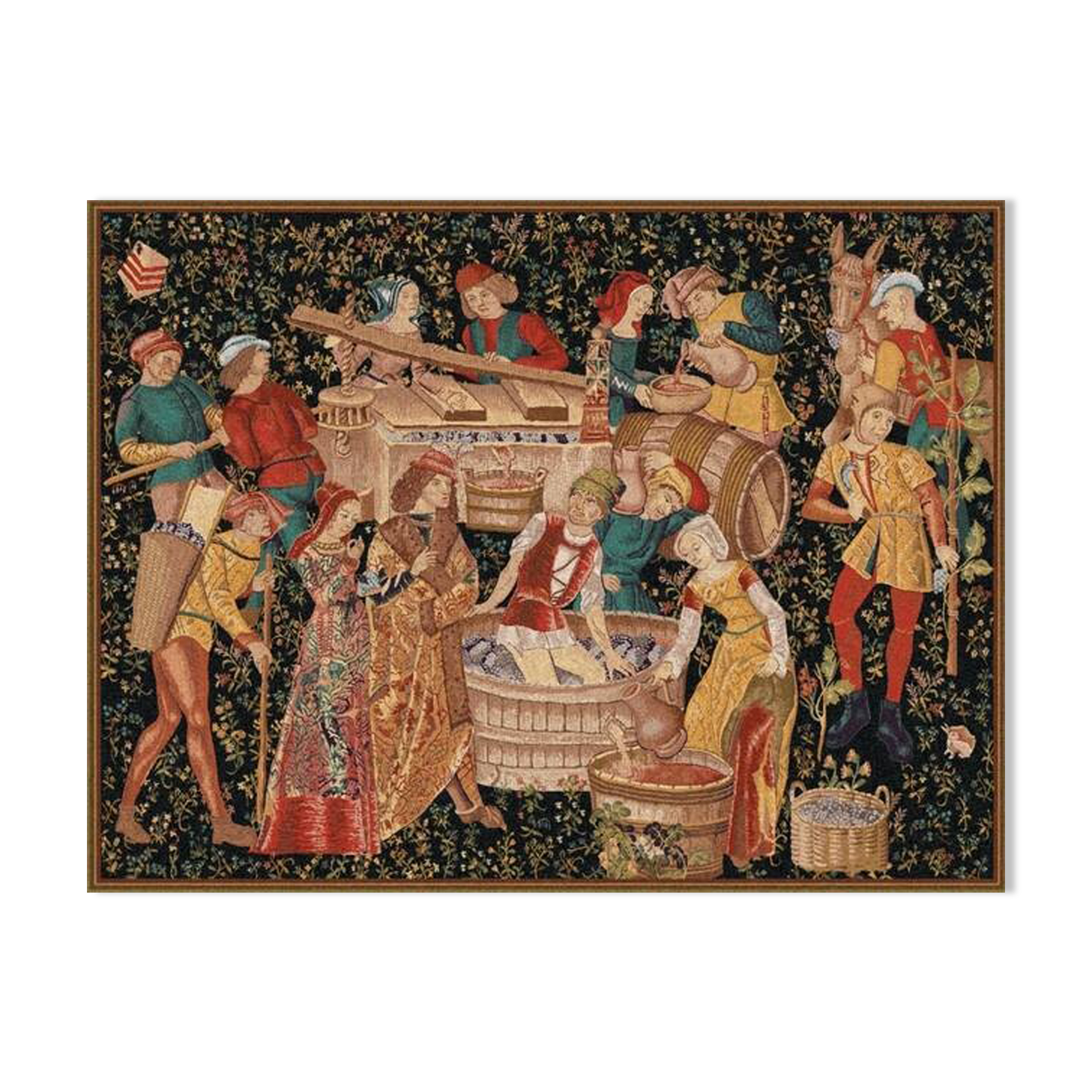 "The most beautiful harvests" wall tapestry