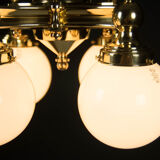 Lustre art deco laiton années 1920