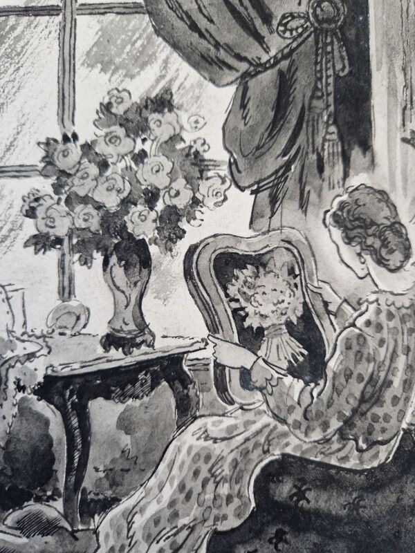 Ink and ink wash on paper - The gift Jacques Boullaire (1893-1976) -