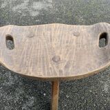 Brutalist tripod stool