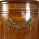 French Mahogany Buffet with Mirror, Late 19th Century