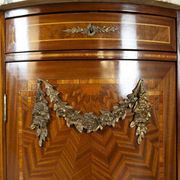 French Mahogany Buffet with Mirror, Late 19th Century