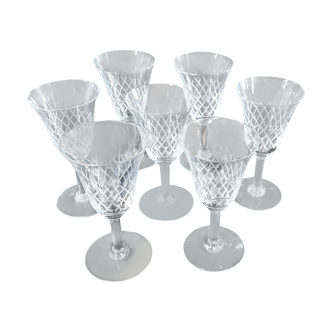 Small aperitif glasses, 1950s