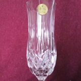 Suite of 4 flutes Crystal Royal Doulton Roma