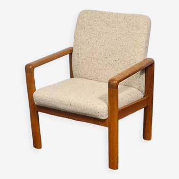 Vintage teak Danish design armchair by SVA Mobler Denmark